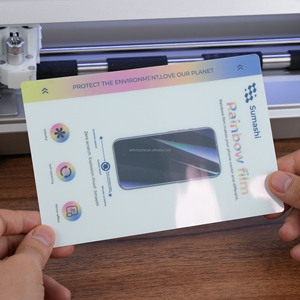 Sumashi <strong>Rainbow</strong> Holographic Self-healing EPU Hydrogel Mobile Phone <strong>Screen</strong> <strong>Protector</strong> for iPhone 17 16 15 for Cutting Machine - Product Image 6