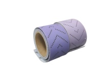 Bande abrasive en céramique 70mmX12m, rouleau de papier abrasif multi-trous, rouleau abrasif P60 P80 P120 P180 P240 P320 pour carrosserie automobile, bois, métal, OEM