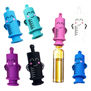 Porte-clés en caoutchouc humanoï<span class=keywords><strong>de</strong></span> pour infirmières, brise-ampoule avec ouvre-ampoule en verre, outil pratique pour briser les ampoules - Product Image 6