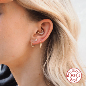 ROXI Anneau de nez et d'oreille, Bijou de piercing pour cartilage corporel, Manchette de narine, Anneau de nez, Boucle d'oreille - Product Image 4