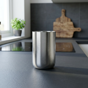 Verre en acier inoxydable, design minimaliste, couleur unie, compatible lave-vaisselle, pour adultes, boissons chaudes, cadeau - Product Image 3