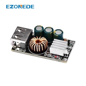 QC3.0 DC 10-30V batería de litio USB puerto de carga rápida móvil 5V3A/9V2A/12V1.5A placa de carga de teléfono vehículo Módulo de modificación DIY - Product Image 4