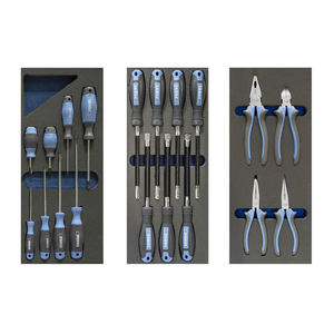Fervi C980/CC01 Chariot porte-outils à 7 tiroirs avec 72 outils pour l'industrie automobile - Product Image 4