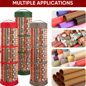 Tùy Chỉnh Thiết Kế Hình Chữ Nhật Giáng Sinh Gói Giấy Chủ Lưu Trữ Hộp Thùng Rõ Ràng Món Quà Bọc Tổ Chức Tủ Quần Áo Phòng Khách - Product Image 3