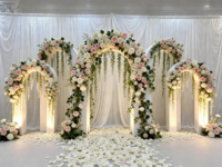 Arche décorative durable et écologique pour mur de fleurs, ensemble d'arches pour la décoration et les fournitures de mariage