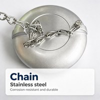 Tête de connexion thermocouple en aluminium moulé sous pression CMS avec pièces en acier inoxydable et joint en caoutchouc pour l'assemblage de sondes de température