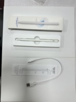 Stylet actif en métal à charge rapide DH, attraction magnétique, pointe remplaçable, bouton supérieur, pointe en POM pour tablette iPad Pro, écran tactile
