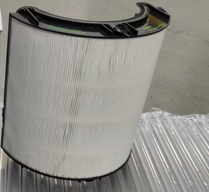 <span class=keywords><strong>Filtre</strong></span> à cartouche personnalisé en usine scellé à deux étages <span class=keywords><strong>360</strong></span> ° Combi Glass <span class=keywords><strong>HEPA</strong></span> <span class=keywords><strong>charbon</strong></span> <span class=keywords><strong>actif</strong></span> pour ventilateur de chauffage humidifier le purificateur d'air - Product Image 3