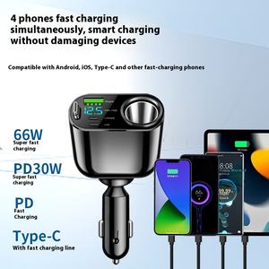 100W tecnologia di ricarica rapida caricabatteria per auto Pd30W + Super con cavo retrattile pieghevole - Product Image 3