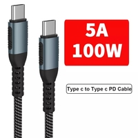 Slimme Datalijn Usb C Naar C Snel Opladen Usb4 Pd Sync Opladen 480Mbps Usb-Kabel