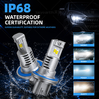 Faro LED para Camión L1 H13, IP68 Impermeable, 9-32V, Controlador Estable, Blanco Brillante, Refrigeración por Tubo de Cobre, Venta al Por Mayor