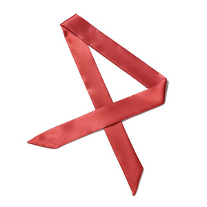 Pañuelo de satén de estilo liso para mujer, pañuelo para el cuello, monedero de seda para el pelo, bufanda, ASA, cinta, bolso, diadema - Product Image 6