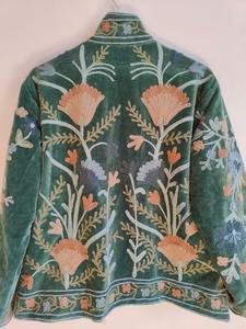 Top Demanded Handcrafted Suzani Embroidered Boho <b>Jacket</b> for <b>Women</b> Vintage Uzbek Textile Coat Available for Wholesale Supply - Product Image 6