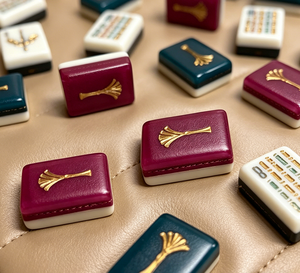 Jeu <span class=keywords><strong>de</strong></span> Mahjong en Acrylique <span class=keywords><strong>de</strong></span> Haute Qualité, Durable, Taille Personnalisée, Portable, Écologique, Moderne, pour 4 Joueurs, Idéal pour les Soirées <span class=keywords><strong>de</strong></span> Jeu <span class=keywords><strong>de</strong></span> Style Américain et les Voyages - Product Image 1