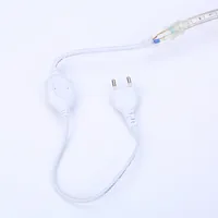 Connecteur de barre lumineuse haute tension 220v/110v, prise pour bande lumineuse LED, compatible avec les bandes lumineuses LED COB et SMD 2835 5050 5730