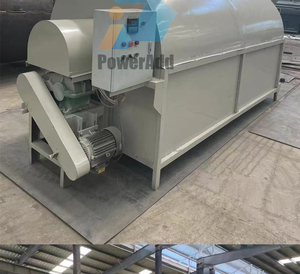 Séchoir rotatif à tambour de 30 tonnes pour produits agricoles : spiruline, algues, riz, argile kaolin, traitement du fumier, chauffage électrique - Product Image 6