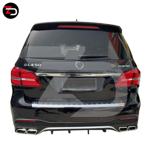 Kit Carrozzeria GLS63 AMG in Materiale PP per Mercedes <span class=keywords><strong>Classe</strong></span> <span class=keywords><strong>GL</strong></span> X166 2013-2018 con Paraurti, Fari, Luci Posteriori e Cofano - Product Image 6