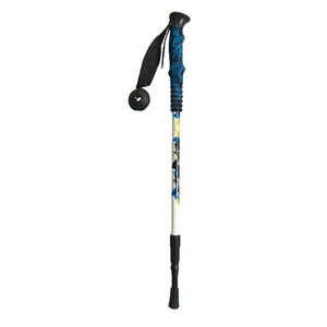 Canne <span class=keywords><strong>de</strong></span> marche pliante en alliage d'aluminium, télescopique à <span class=keywords><strong>trois</strong></span> sections, escalade en plein air, béquilles pour personnes âgées bâton <span class=keywords><strong>de</strong></span> trekking canne <span class=keywords><strong>de</strong></span> randonnée - Product Image 1