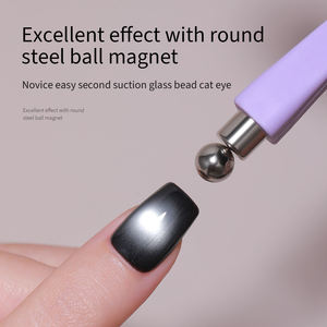 Imán para Uñas 8 en 1 con Efecto Ojo de Gato y Estrella de Mar, Herramienta Multifuncional de Manicura con Gel Magnético Fuerte - Product Image 3