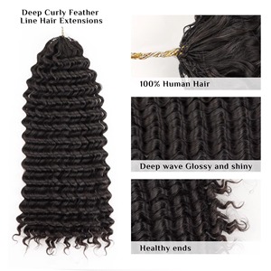 <span class=keywords><strong>Cheveux</strong></span> au crochet pré-bouclés Gogo Curl en gros, 14 pouces, courts et bouclés, pour femmes noires, extension de <span class=keywords><strong>cheveux</strong></span> à tresser ondulés profonds - Product Image 5