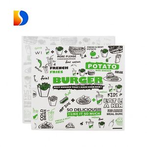 Papel Kraft para Envolver Alimentos, Resistente a la Grasa y al Calor, Reciclable, de Fábrica, OEM, Personalizable en Tamaño/Estilo, Superficie Estampada - Product Image 6