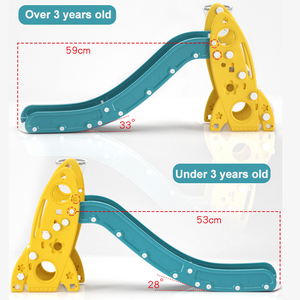 Ensemble de jeux d'intérieur Feelbaby : toboggan, balançoire et trampoline en plastique élégants pour aéroport, jardin et centre commercial – Aventure garantie - Product Image 5