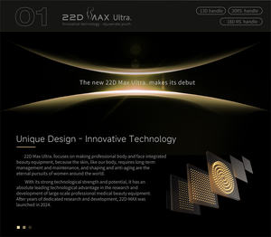 Machine Hifu 3 en 1 de qualité supérieure 22d pour le resserrement vaginal, nouvelle Angie 2026, professionnelle, pour l'élimination des rides Hifu 22d - Product Image 3