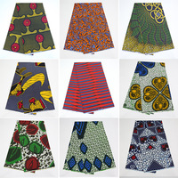 Kain Batik Katun Cetak Dua Sisi Kain Batik Afrika Gaya Etnik Kain Cetak Afrika