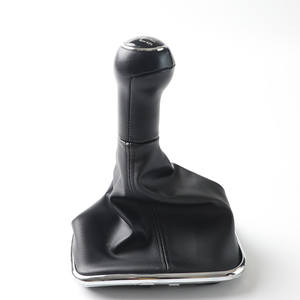 Pommeau de levier de vitesse en cuir pour Golf 4 5 6 vitesses, transmission manuelle - Product Image 4