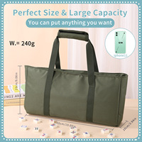 Sac de rangement Mahjong en microfibre, trois pièces, couleur unie, moderne, transfrontalier, avec bandoulière et poignée, grande capacité pour le voyage