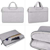Logo personnalisé en usine polyester hommes mode voyage sac fourre-tout pour ordinateur portable housse d'ordinateur pour Macbook
