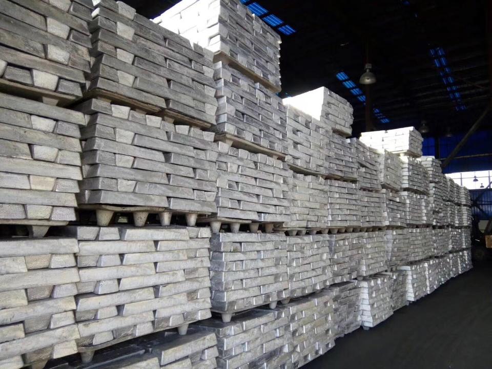 Silver Metal Magnesium Ingot