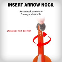 Flèches de chasse en carbone mixte pour tir à l'arc, pointe remplaçable de 6,2 mm, pour arcs à poulies et arcs classiques, accessoires professionnels