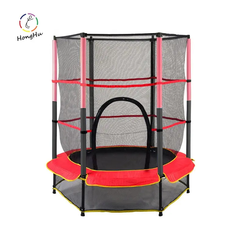 봄 무료 Kinder Trampolin 4.5ft 탄성 Bband 아기 Trampoline 유아 장난감 Springless Trampoline