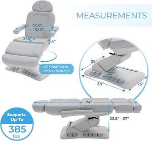 Lit de <span class=keywords><strong>spa</strong></span> électrique à 4 moteurs 2026, inclinable, pour salon de beauté médical, thérapie cosmétique et soins de <span class=keywords><strong>spa</strong></span> - Product Image 4