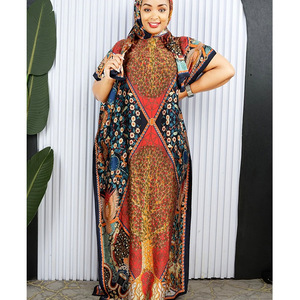 Nouvelle robe ample imprimée du Moyen-Orient pour l'été 2025, foulard africain Dashiki, vêtements pour femmes de <span class=keywords><strong>grande</strong></span> <span class=keywords><strong>taille</strong></span> transfrontaliers, <span class=keywords><strong>taille</strong></span> unique - Product Image 3