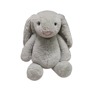 Peluche <span class=keywords><strong>Lapin</strong></span> Doux de 30 cm en Gros, Adorable <span class=keywords><strong>Lapin</strong></span> aux Longues Oreilles, <span class=keywords><strong>Doudou</strong></span> pour Enfants avec Rembourrage en Coton PP, Cadeau de Pâques - Product Image 5