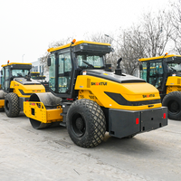 Compacteur hydraulique à tambour unique SHANTUI de 10 tonnes pour la construction routière et les travaux de terrassement