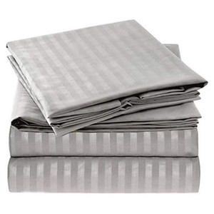 Set di Lenzuola Utopia Moderno in Poliestere Intrecciato Personalizzabile per Tutte le Stagioni - 4 Pezzi Misura <span class=keywords><strong>Queen</strong></span> 300 Fili Ecologico - Product Image 1