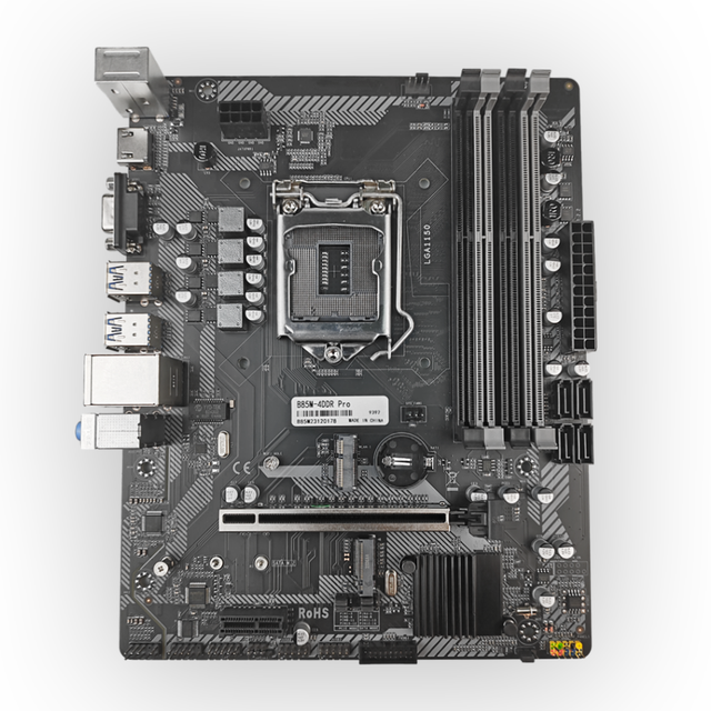 PCWINMAX Factory Direct B85 LGA1150 DDR3 Motherboard for Desktop PC Wholesale Mainboard Support 4th 5th Gen I3 I5 I7 Processors