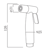 Bidet musulman Toilette SUS304 en acier inoxydable Douche musulmane Toilette Shattaf Bidet pulvérisateur à main