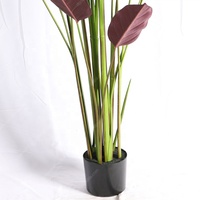 Décoration intérieure Plante de bananier artificielle Arbre des oiseaux de paradis en gros