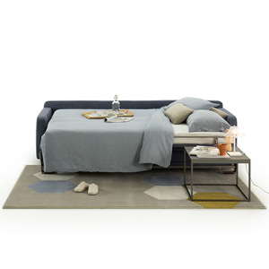 Conjunto de Muebles de Dormitorio y Sala de Estar Combinados, Funcionales, Portátiles, Ajustables, Pequeños, Usados, de 2 Plazas, Sofá Cama Mini - Product Image 2