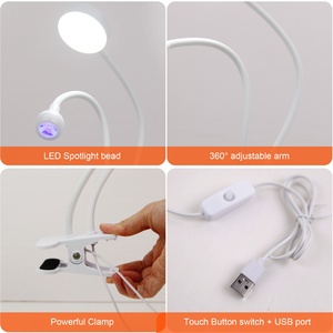 <span class=keywords><strong>Lampe</strong></span> LED <span class=keywords><strong>UV</strong></span> portable et pliable pour manucure, séchoir à ongles USB, idéale pour salon et table de nail art – Vente en gros - Product Image 2