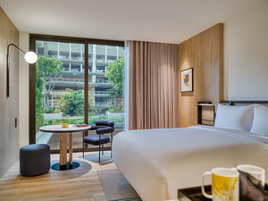 ชุดเฟอร์นิเจอร์ห้องนอน<span class=keywords><strong>โรงแรม</strong></span>หรู โครงการโรงแรม ออกแบบตามสั่ง สไตล์โมเดิร์น ระดับ 5 ดาว ชุดห้องพักครบครัน ผู้ผลิตจากจีน - Product Image 2