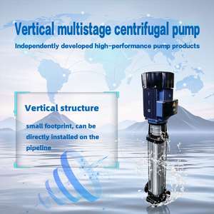 0EM Customized Wholesale Excellent Performance Vertical Multistage Booster <b>Pump</b> for Fields Such As Industrial Boiler Feed Water - Product Image 2