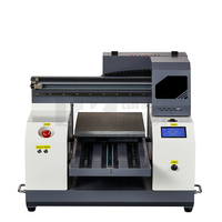 Nueva Impresora de Inyección de Tinta UV Automática de Cama Plana Dahao Tamaño A3 |   Cabezal de Impresión TX800/XP600 |   Impresora de Etiquetas para Vasos de Vidrio y Cerámica |   3 años