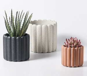 <span class=keywords><strong>Pot</strong></span> de fleurs en <span class=keywords><strong>ciment</strong></span> Nodic, <span class=keywords><strong>Pot</strong></span> de jardinière d'herbe, Pots de fleurs d'intérieur et d'extérieur, conteneurs de plantes à Planter, 1 pièce - Product Image 4