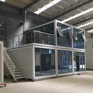 Casa Contenedor Móvil para Oficina, Color Personalizado, Techo Plano de 5mm de Grosor, Desmontable, Fácil Montaje, Residencial, 2 Años de Garantía - Product Image 1