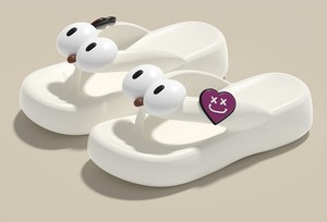 <span class=keywords><strong>Infradito</strong></span> Leggere con Suola Spessa per Ragazze, con Ammortizzazione Antiscivolo in EVA e Decorazioni a Forma di Grandi Occhi Cartoon - Product Image 3
